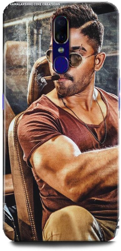 INTELLIZE Back Cover for OPPO F11/CPH1911 allu arjun,Printed  (Multicolor, Shock Proof, Pack of: 1)