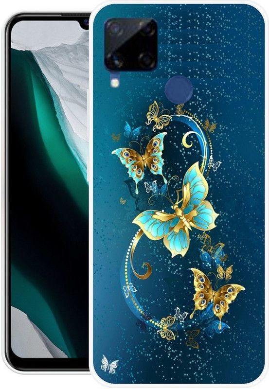 SHIVKUDI Back Cover for Realme C15, Realme C12, Realme C25, Realme C25s, Realme C15 Qualcomm Edition  (Multicolor, Grip Case, Silicon, Pack of: 1)