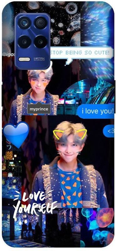 BARMANS Back Cover for Realme 8 5G BTS, bts, BTS army, BTS Love, bts singers, korean male, korean, Bangtan Boys  (Multicolor, Shock Proof)
