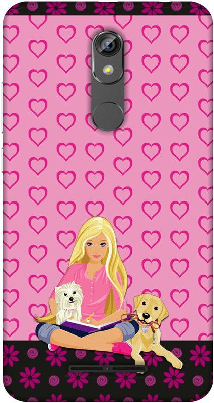 REALKING Back Cover for Panasonic P110 Back Cover, Back Case  (Multicolor, Grip Case, Silicon)