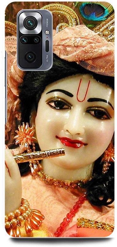 FRONK Back Cover for REDMI Note 10 Pro, RADHA, KISHAN, KRISHAN, JI, KANHAIYA  (Multicolor, Hard Case, Pack of: 1)