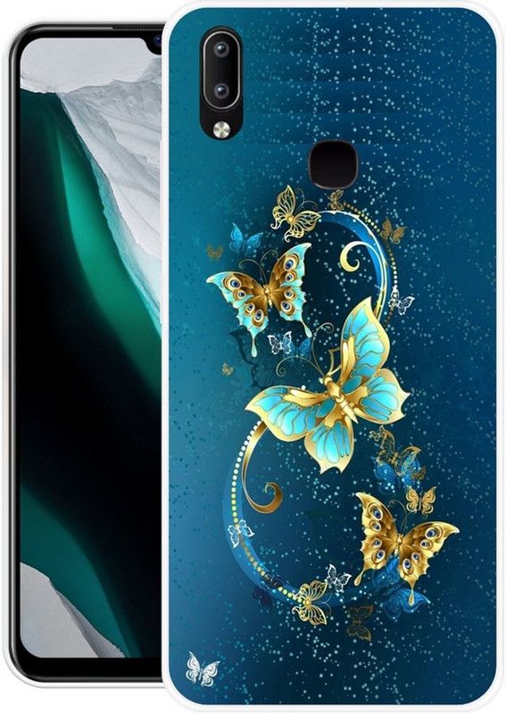 WOELLO Back Cover for Vivo Y91, Vivo Y93, Vivo Y95  (Multicolor, Grip Case, Silicon, Pack of: 1)