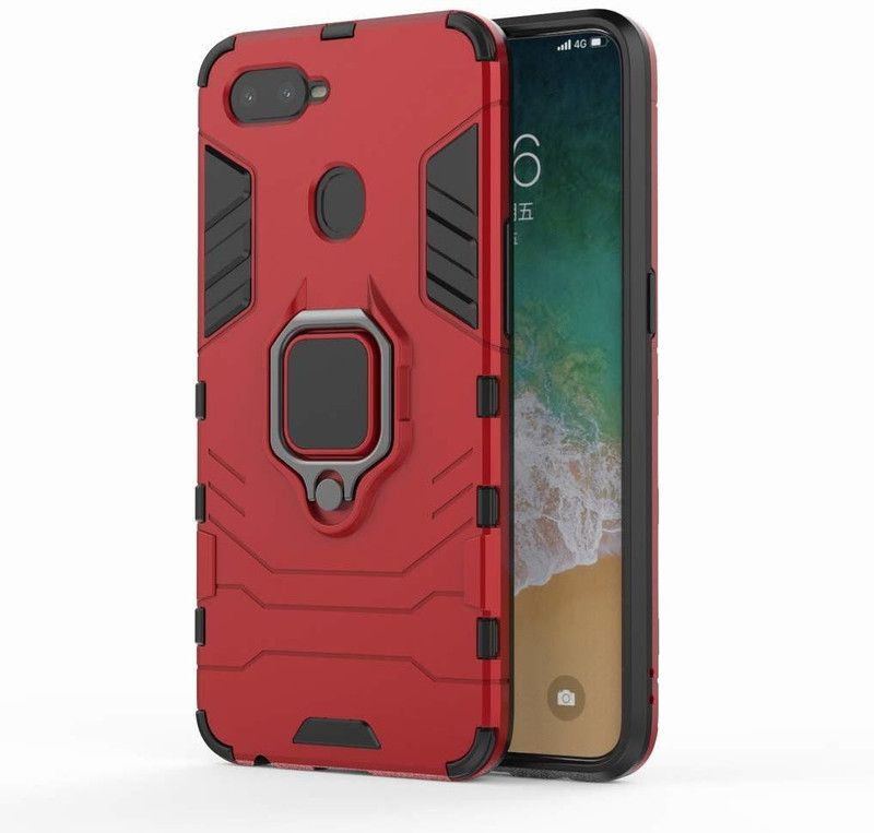CEL Back Cover for OPPO F9 Pro  (Red, Shock Proof, Pack of: 1)