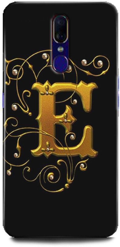INTELLIZE Back Cover for Oppo A9/CPH1938 E letter,Printed  (Multicolor, Shock Proof, Pack of: 1)