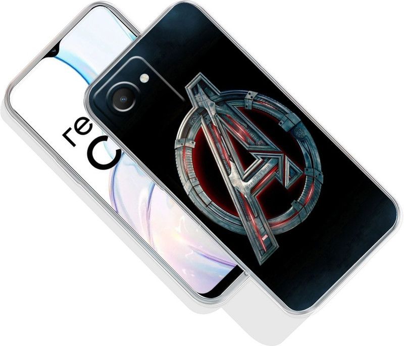 omnmo Back Cover for Oppo Realme C30S  (Multicolor, Dual Protection, Silicon, Pack of: 1)