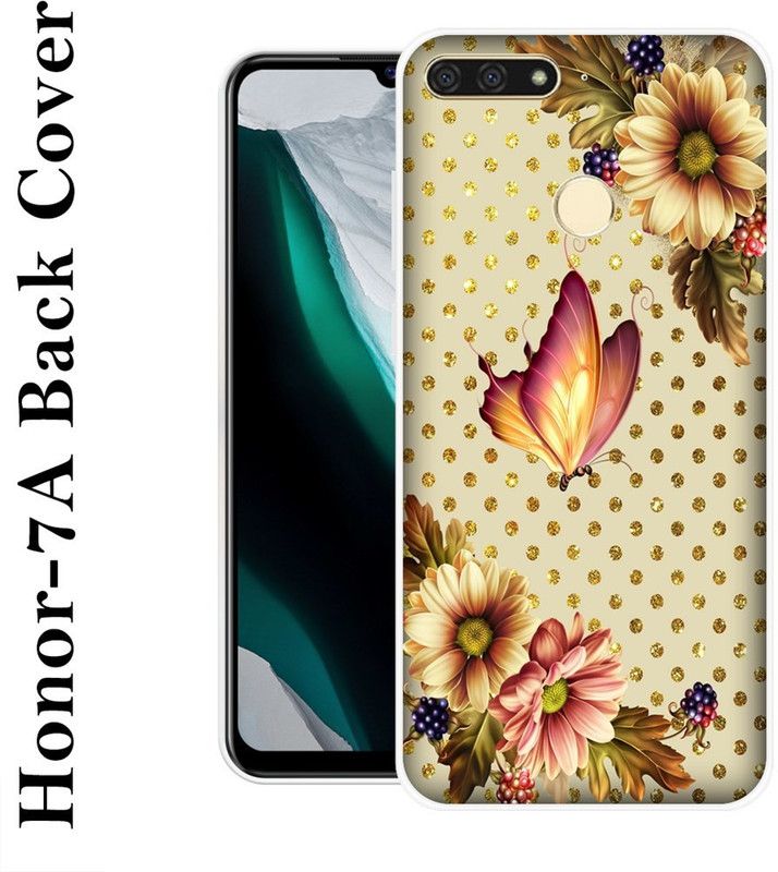 SHIVKUDI Back Cover for Honor 7A  (Multicolor, Grip Case, Silicon)