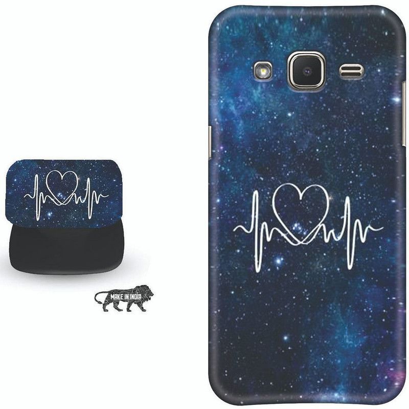 Zappy Back Cover for Samsung Galaxy J2 2017  (Multicolor, Cases with Holder, Pack of: 1)