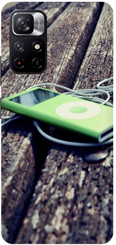 Bluvver Back Cover for POCO M4 Pro 5G, MZB0BGVIN, Printed Ipod Music Back Cover  (Multicolor, Hard Case, Pack of: 1)