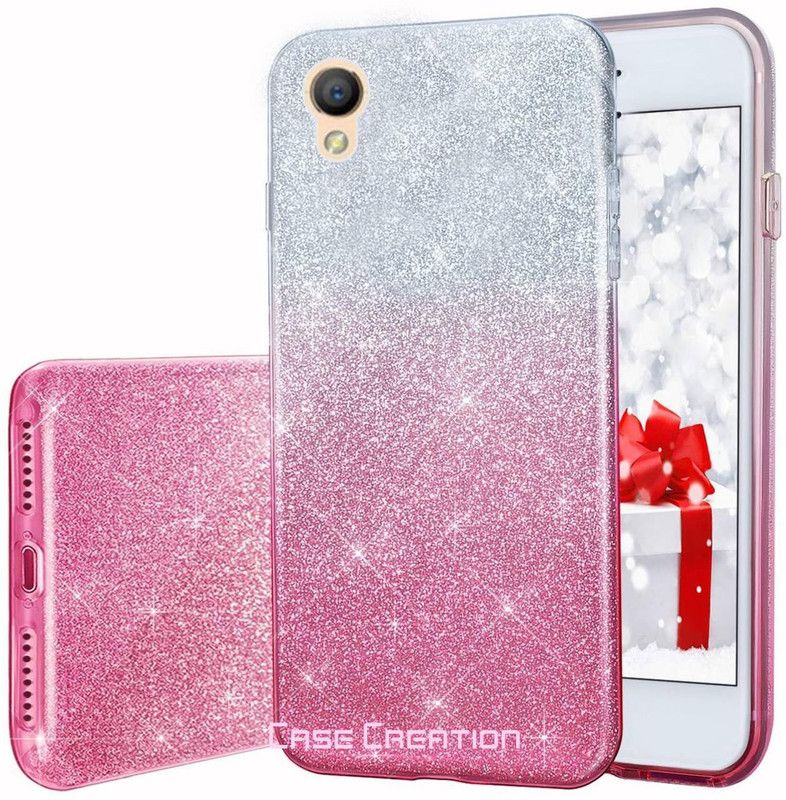 CASE CREATION Back Cover for Oppo A37  (Pink, Dual Protection, Pack of: 1)