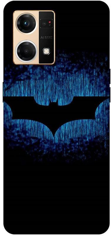 THE NARAYANA COLLECTIONS Back Cover for OPPO F21s PRO- CPH2461-BATMAN,BAT,MAN,LOGO,SIGN  (Multicolor, Hard Case, Pack of: 1)