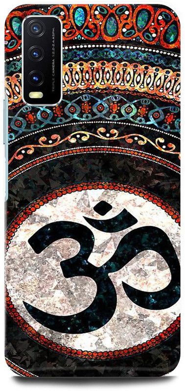 play fast Back Cover for Vivo Y12G, V2068 OM, SIGN, LOGO, MAHADEV, SHIV  (Multicolor, Hard Case)