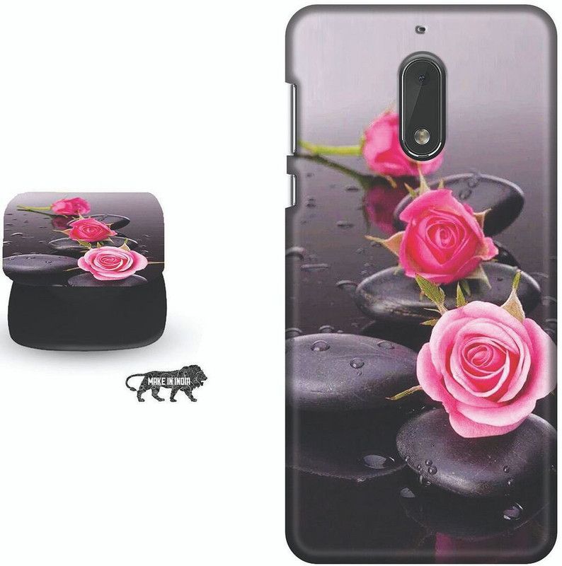 Zappy Back Cover for Nokia 6  (Multicolor, Cases with Holder, Pack of: 1)