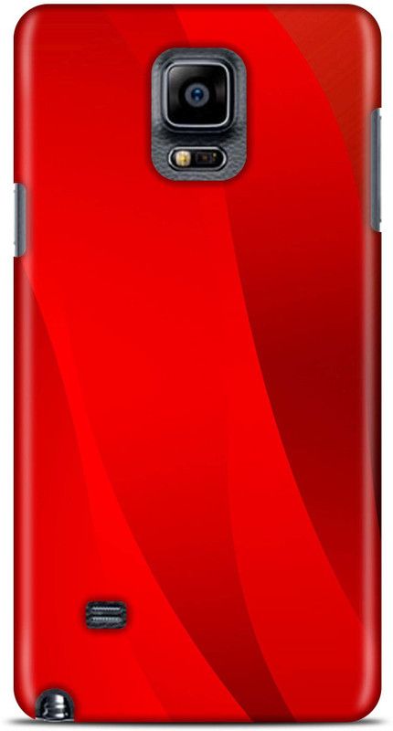 Sankee Back Cover for Samsung Galaxy Note 4 N910F  (Red, Hard Case)