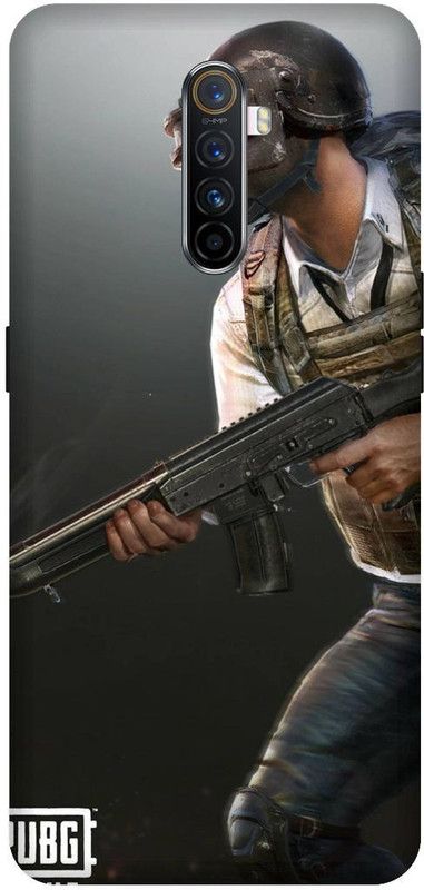 SSMORYA Back Cover for Realme X2 Pro PUBG Printed Back Cover  (Multicolor, Waterproof)