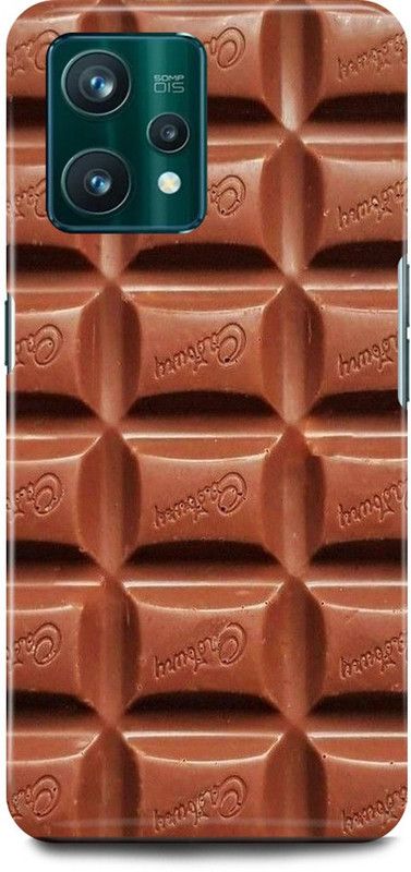 play fast Back Cover for realme 9i, RMX3491 CHOCOLATE, CHOCHOLATE, CADBURY, DAIRY, MILK  (Brown, Hard Case, Pack of: 1)