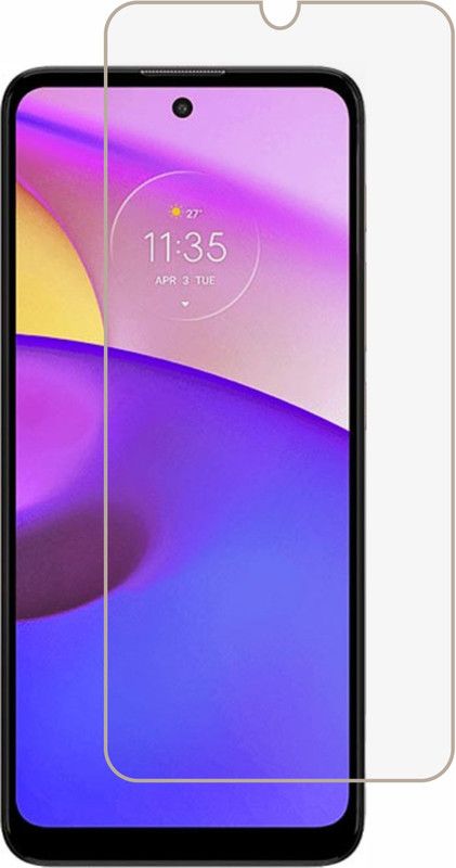 MMK Edge To Edge Tempered Glass for Motorola Moto E40 (6.5 Inches, 2021)  (Pack of 1)