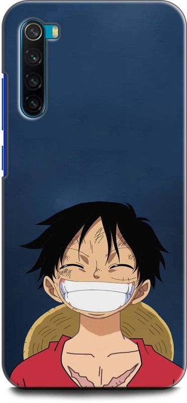 KEYCENT Back Cover for Redmi Note 8 LUFFY, SMILE, ANIME, CARTOON  (Multicolor, Shock Proof, Pack of: 1)