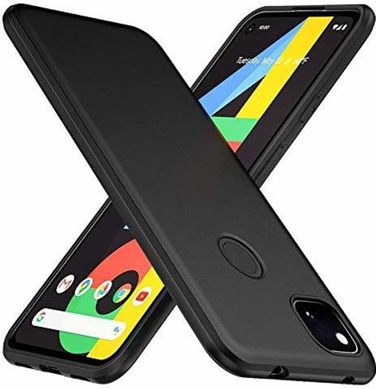 Wellchoice Back Cover for GOOGLE PIXAL 4A  (Black, Grip Case, Pack of: 1)