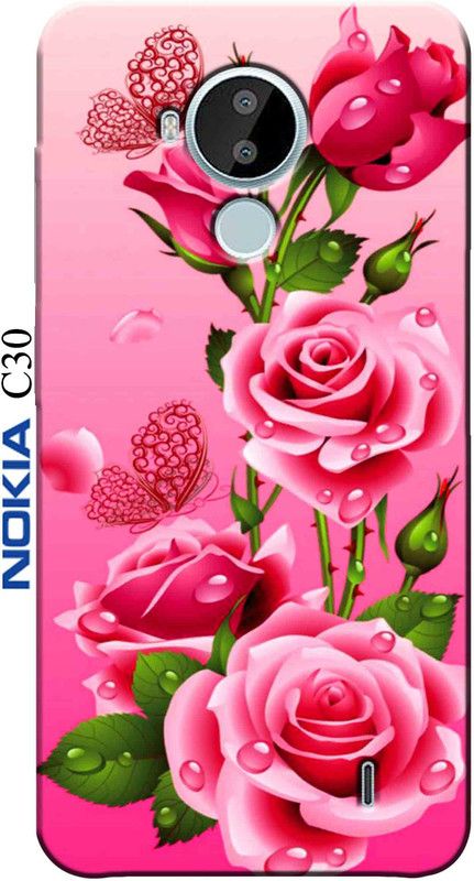 RDcon Back Cover for Nokia C30 2525  (Multicolor, Dot View, Silicon, Pack of: 1)