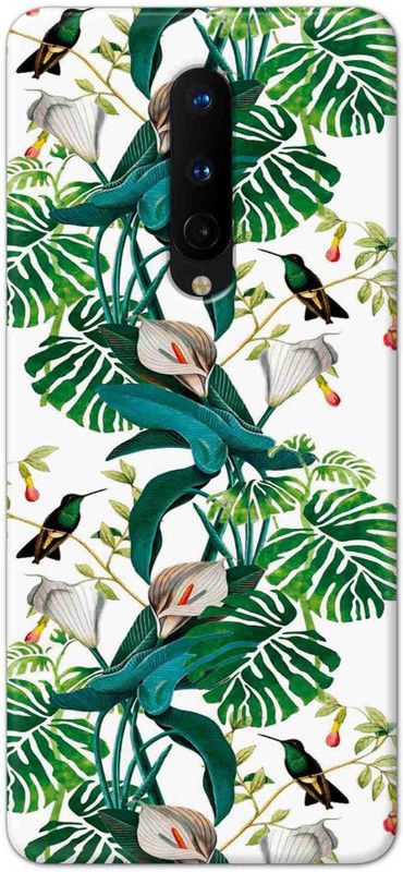 Alve Back Cover for OnePlus 8  (White, Pack of: 1)