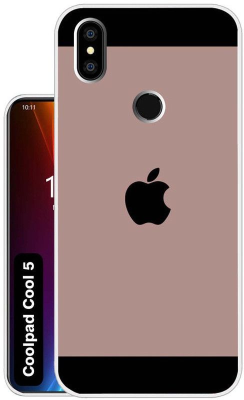 Case Club Back Cover for Coolpad Cool 5  (Beige, Grip Case, Silicon, Pack of: 1)