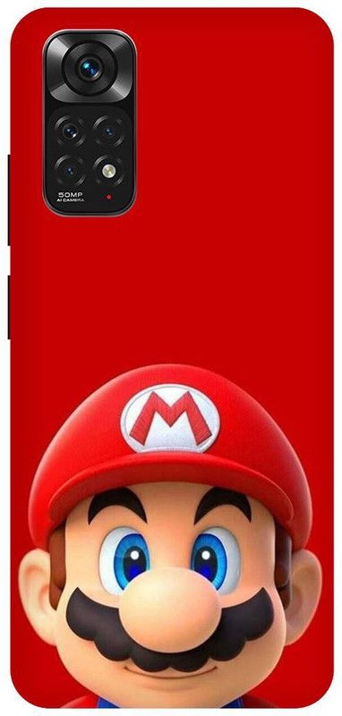 THE NARAYANA COLLECTIONS Back Cover for REDMI NOTE 11s-MARIO,GAME,JOKER,PANDA,MR  (Multicolor, Hard Case, Pack of: 1)