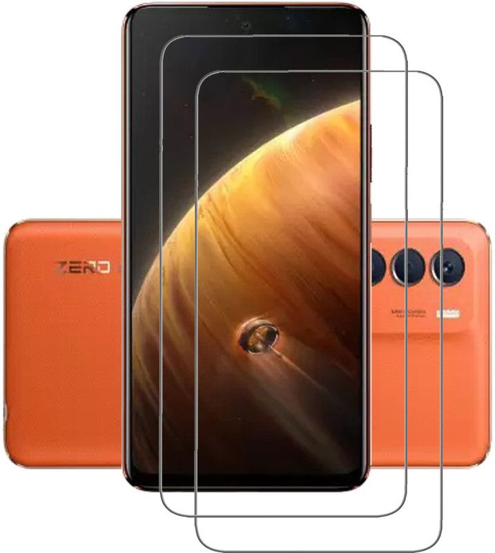 SNMART Tempered Glass Guard for Infinix Zero 5G 2023 TURBO  (Pack of 2)