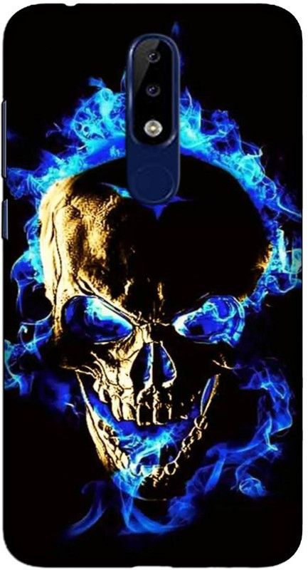 CROKIAN Back Cover for Nokia 6.1 Plus Skeleton Back Cover  (Multicolor, Hard Case, Pack of: 1)