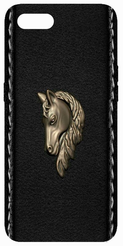 PrintKing Back Cover for Realme C2(Logo Cover, Horse, Designer, Grip Case)  (Multicolor, Waterproof, Silicon, Pack of: 1)
