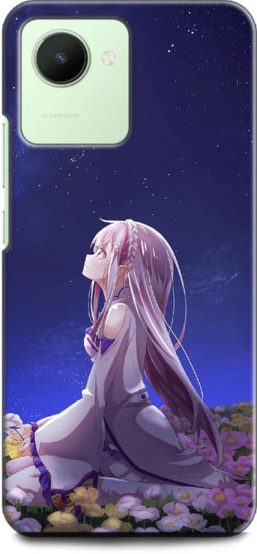 WallCraft Back Cover for Realme C30s, RMX3690 ANIME, GRIL, ANIMATION FINE ART GRIL, ANIME  (Multicolor, Dual Protection, Pack of: 1)