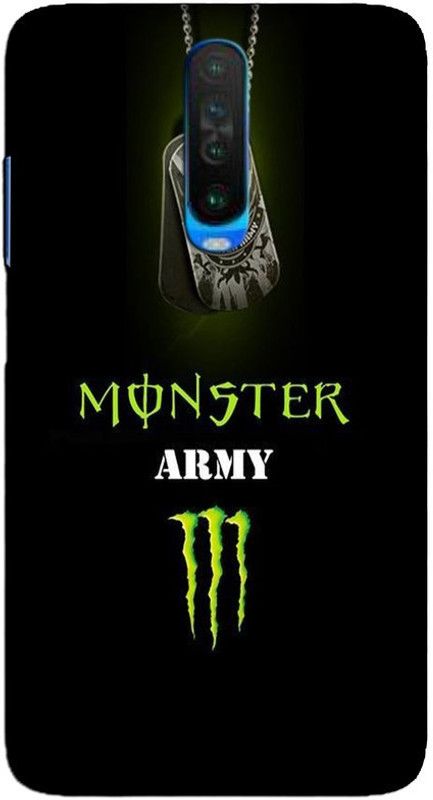 CROKIAN Back Cover for POCO X2 Monster army Back Cover  (Multicolor, Hard Case, Pack of: 1)