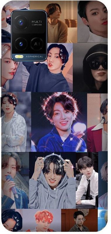 BYXIS Back Cover for Vivo Y21 BTS Jungkook, Jungkook Cover, Jungkook, Jeon Jungkook, BTS, BTS Army, Bangtan  (Multicolor, Shock Proof, Pack of: 1)