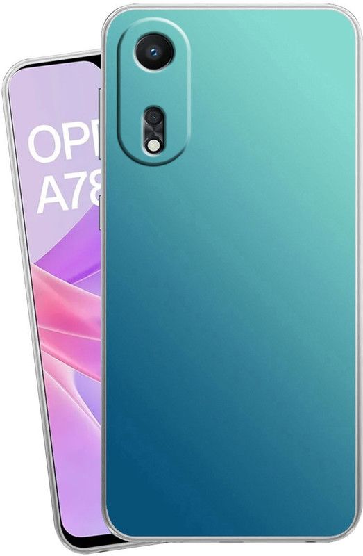 omnmo Back Cover for Oppo A78 5G  (Multicolor, Dual Protection, Silicon, Pack of: 1)