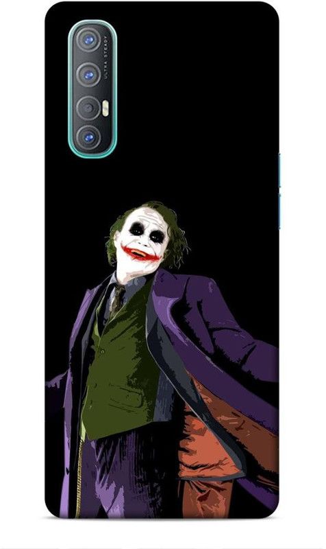 Keviv Back Cover for Oppo Reno 3 Pro  (Black, 3D Case, Pack of: 1)
