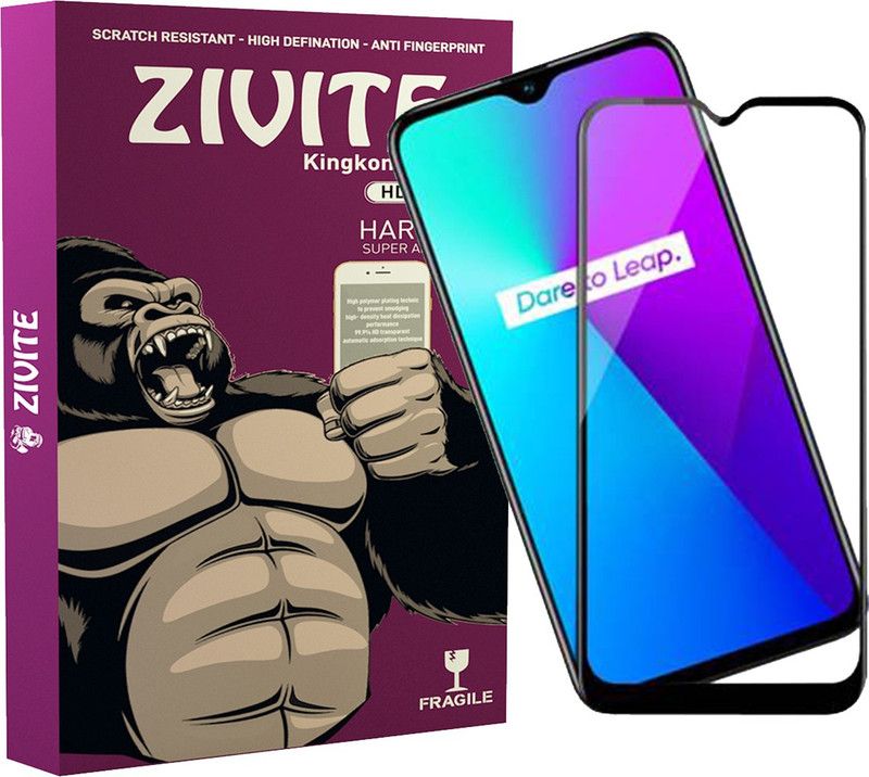 ZIVITE Edge To Edge Tempered Glass for Realme 5i / 5s  (Pack of 1)
