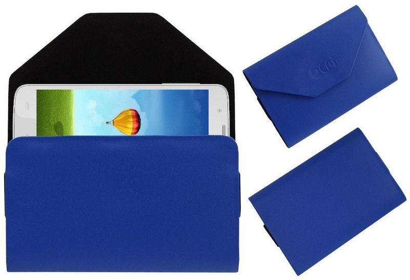 ACM Pouch for Haier T757  (Blue, Cases with Holder, Pack of: 1)