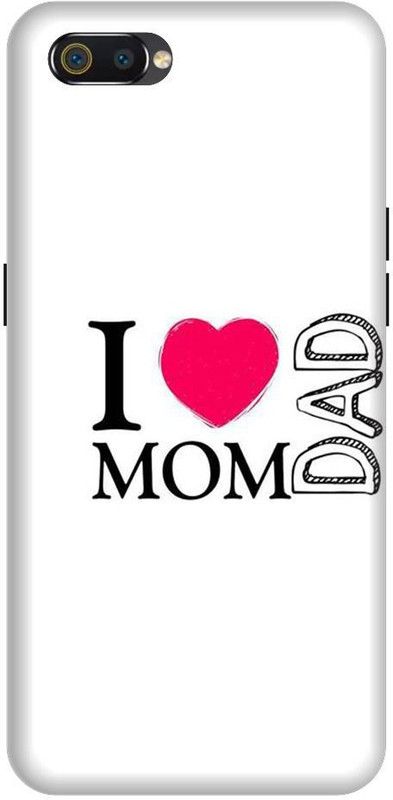 artocus Back Cover for Realme C2, Realme C2 I love mom dad Printed Back Cover  (Multicolor, Hard Case, Pack of: 1)