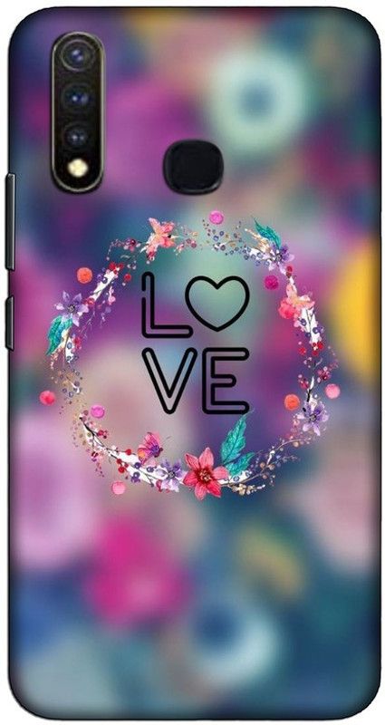 CROKIAN Back Cover for Vivo Y19 Love Back Cover  (Multicolor, Hard Case)