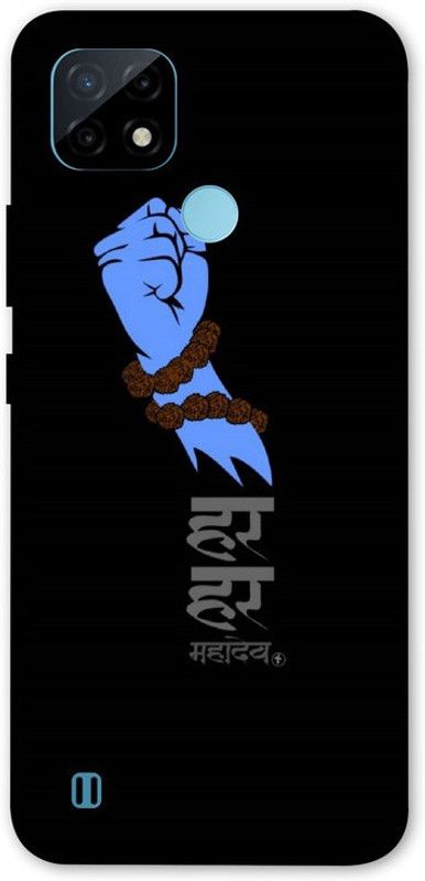 Upshot Back Cover for Realme C21  (Multicolor, Flexible, Silicon, Pack of: 1)