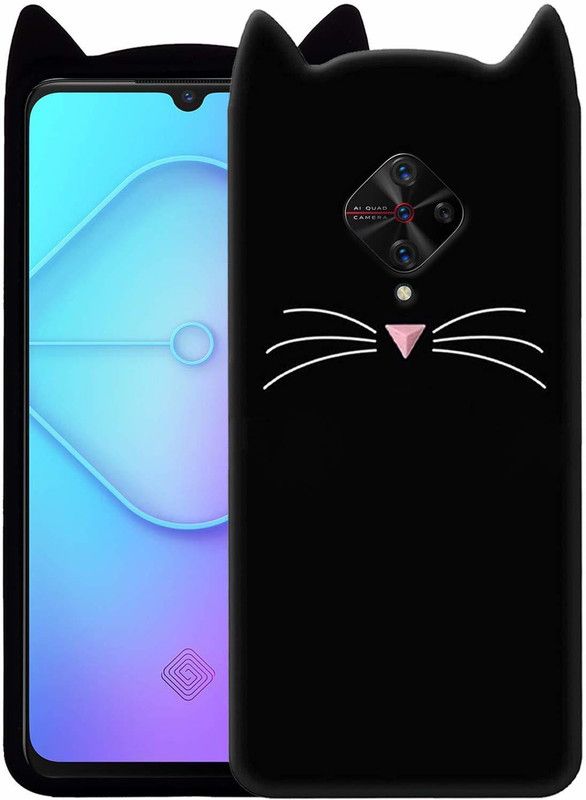 CEL Back Cover for Vivo S1 Pro  (Black, Pack of: 1)