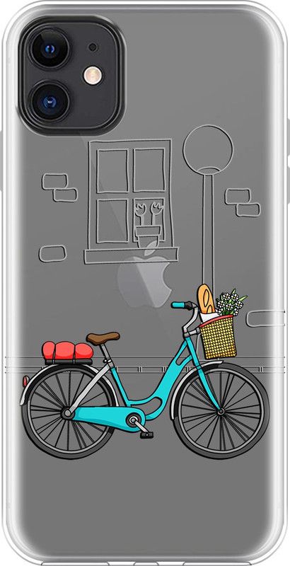 Fashionury Back Cover for Apple iPhone 11  (Multicolor, Grip Case, Silicon, Pack of: 1)