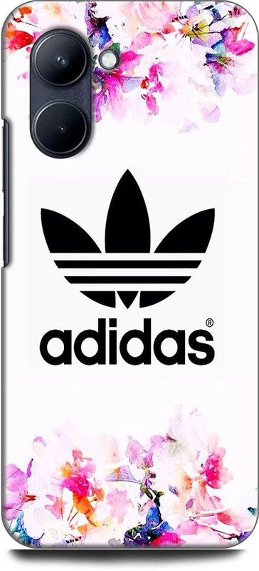 WallCraft Back Cover for Realme C33, RMX3624 ADIDAS, ADIDAS SYMBOL, ADIDAS LOGO, FLOWERS  (Multicolor, Dual Protection, Pack of: 1)