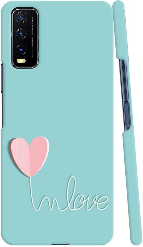 G4E-GIFT4EVER Back Cover for Vivo Y20g  (Blue, Pack of: 1)