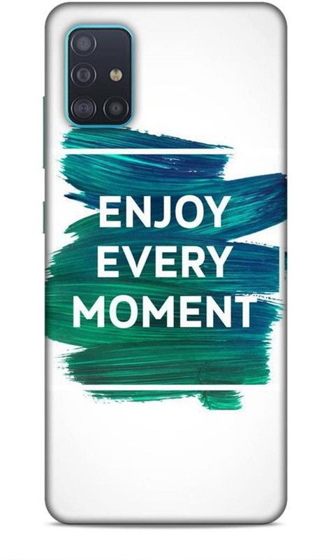 Printastic Back Cover for Samsung Galaxy A51  (White, Green, Hard Case, Pack of: 1)