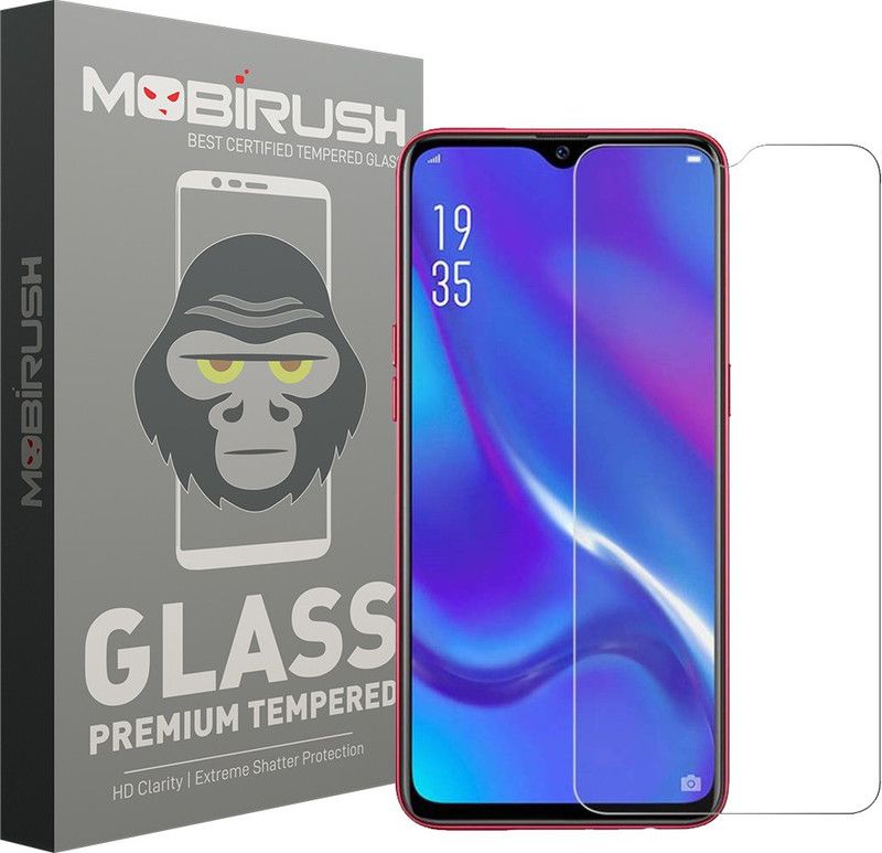 MOBIRUSH Tempered Glass Guard for Oppo A5S  (Pack of 1)