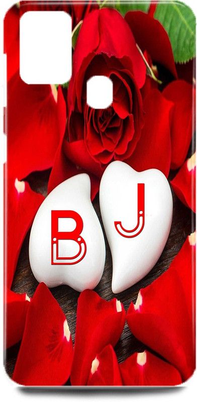 MP ARIES MOBILE COVER Back Cover for Samsung Galaxy F41,B Loves J Name,B Name, J Letter, Alphabet,B Love J NAME  (Multicolor, Hard Case)