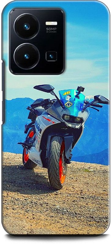 WallCraft Back Cover for Vivo Y35, V2205 KTM, KTM BIKE, SUPERBIKE, BIKE LOVER, CLASSIC  (Multicolor, Dual Protection, Pack of: 1)