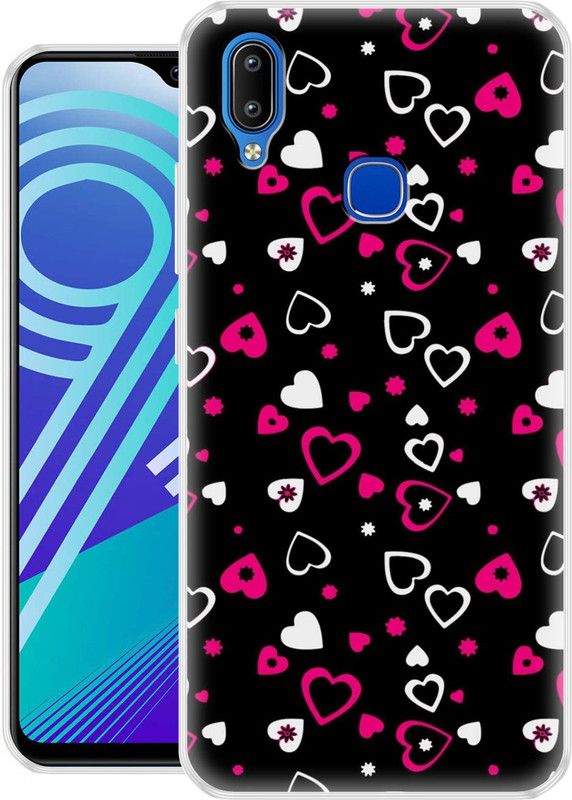 Fashionury Back Cover for Vivo Y93  (Multicolor, Grip Case, Silicon)