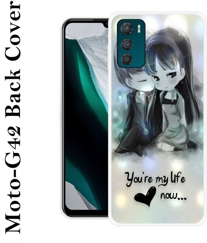 SUPER CASE Back Cover for Motorola Moto G42  (Grey, Grip Case, Silicon, Pack of: 1)