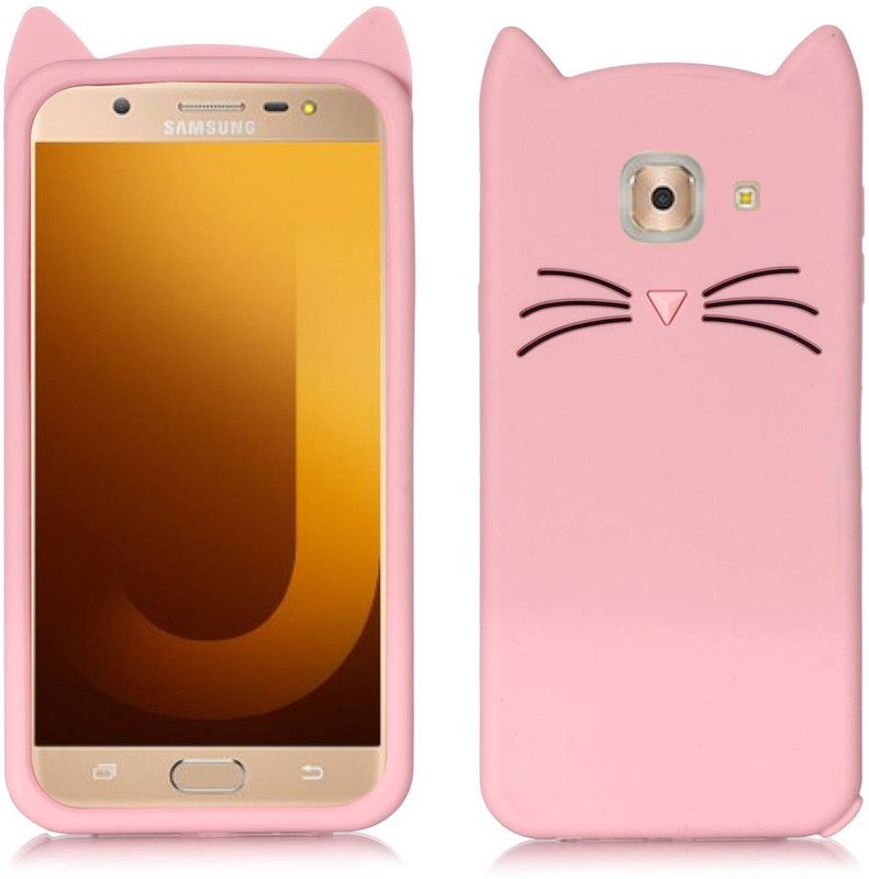 Dgeot Back Cover for Samsung Galaxy On Max  (Pink, Grip Case, Pack of: 1)